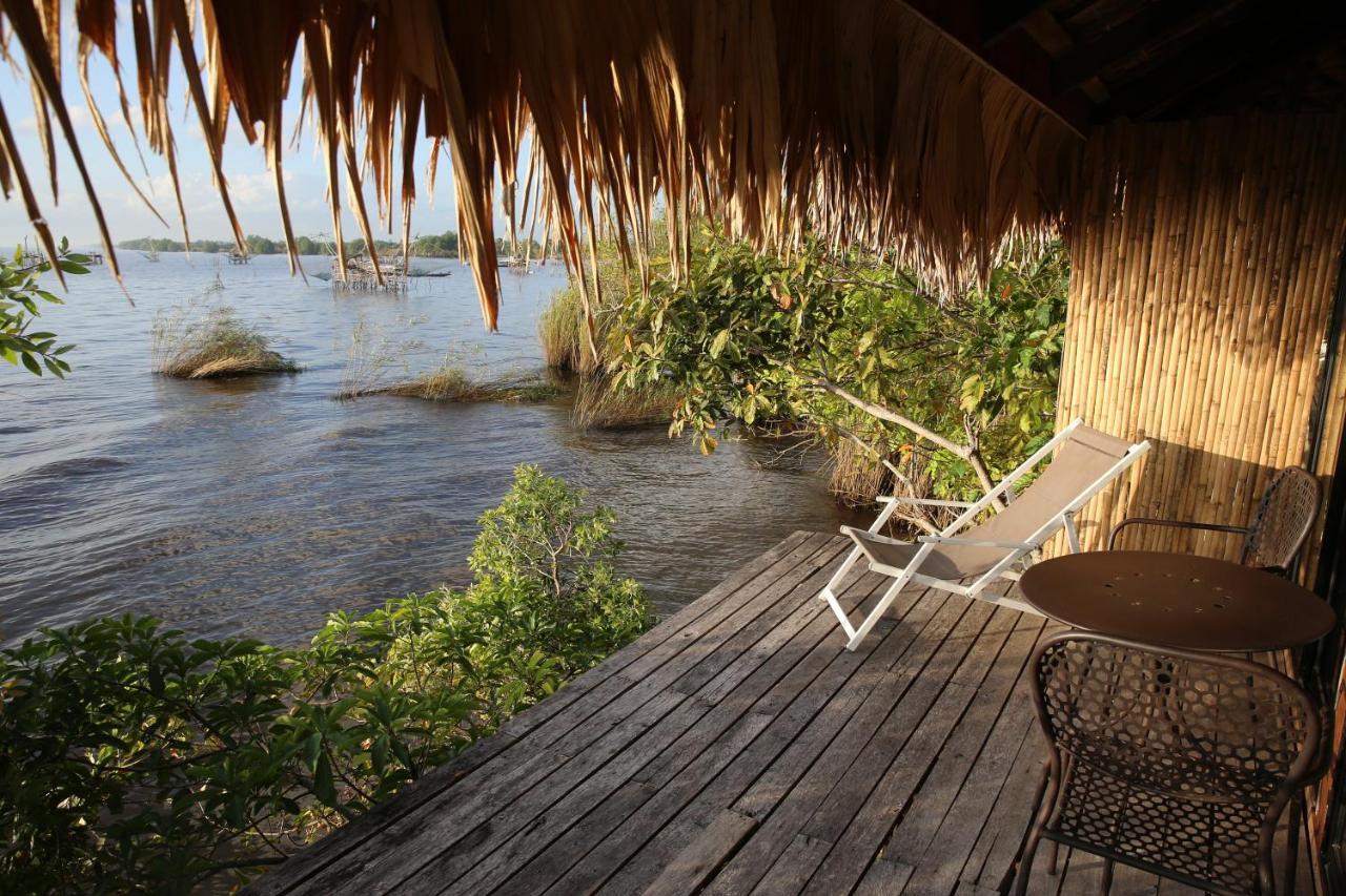 Wetlandcamp บ้านชายเล Phatthalung Esterno foto